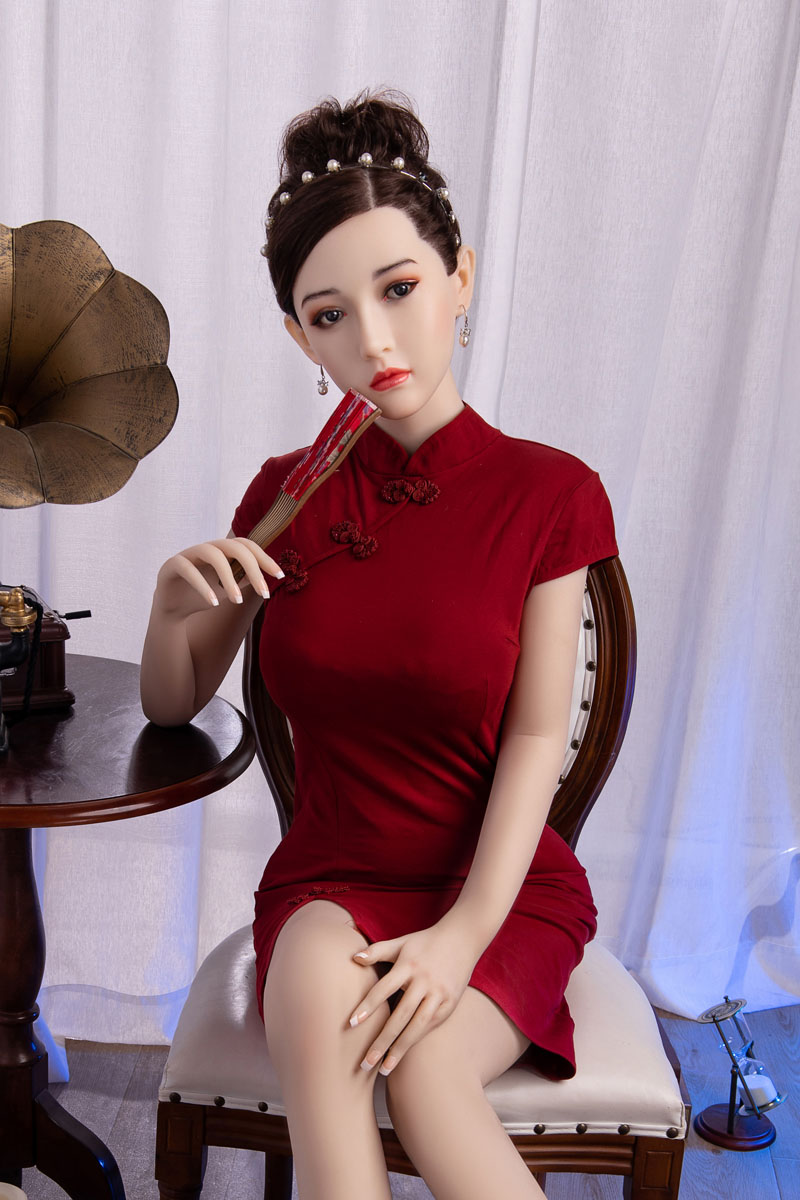 TPE SEX Doll, Silicone Head, 158cm (5ft2), D-cup, SDA199